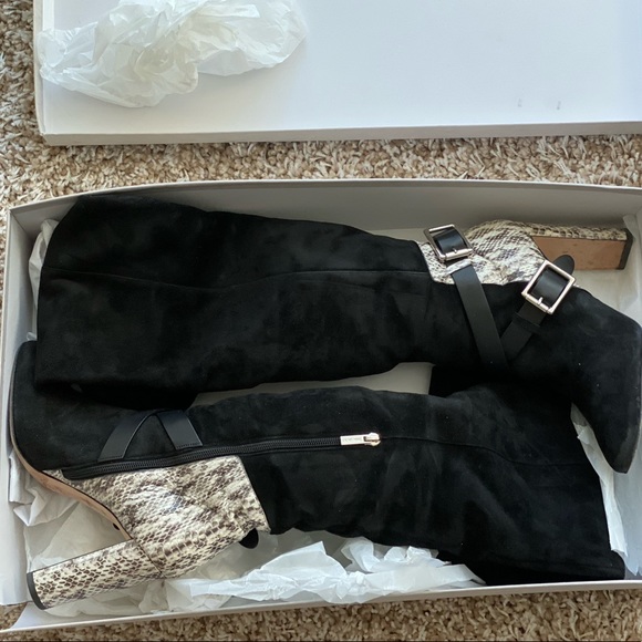 Jimmy Choo Doma suede over-the-knee boots - Picture 6 of 8